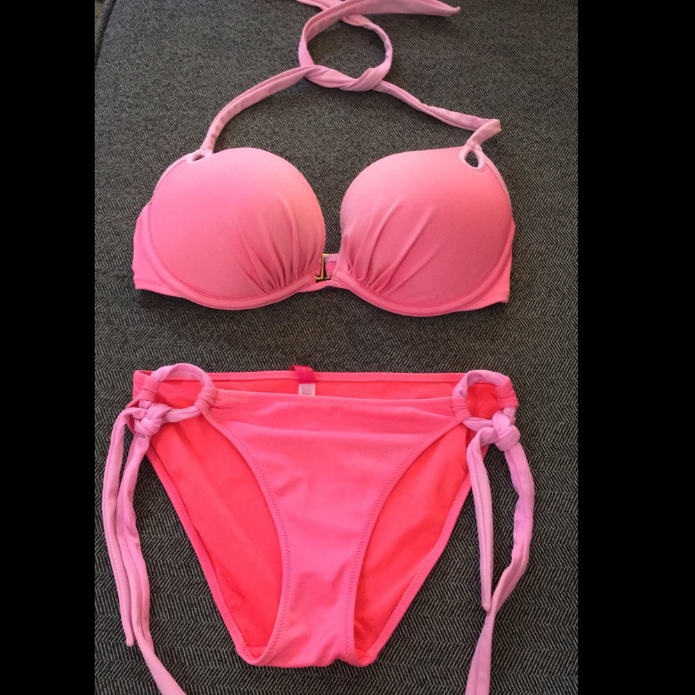 VICTORIA SECRET pink bikini set