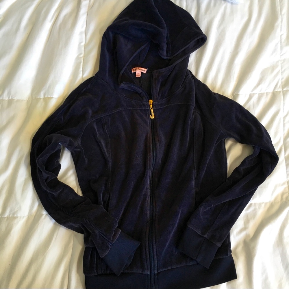 Navy Blue Juicy Couture Track Jacket