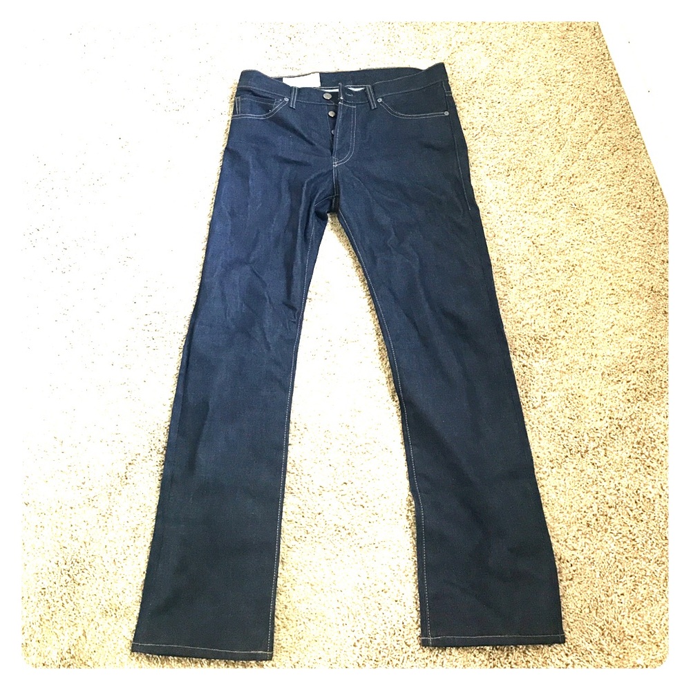 Imogene + Willie raw selvage denim barton cut