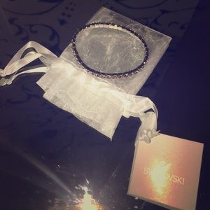 Swarovski Pink gold bracelet