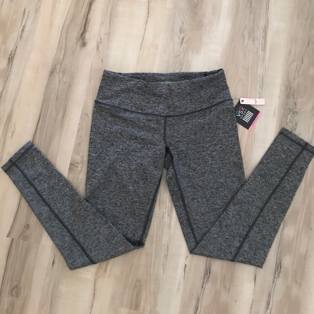 NWT VSX Sport Heathered Grey Medium Leggings