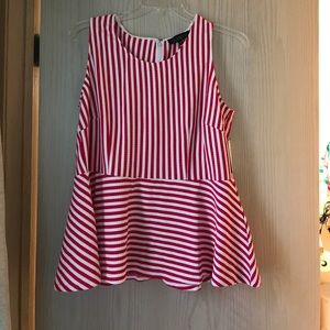 Brand new Eloquii peplum top.