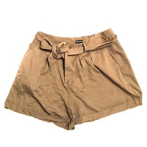 MADEWELL olive green shorts BRAND NEW