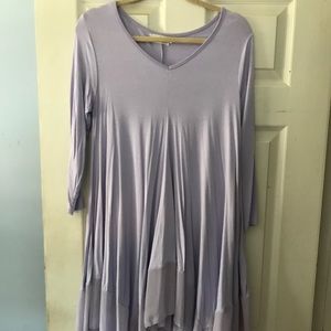 Lilac blouse- large