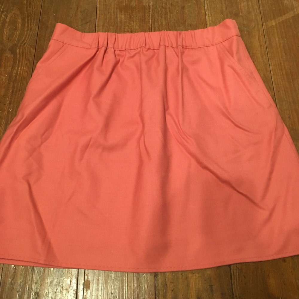 Jcrew lined wool skirt, M