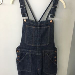 Madewell Bell Bottom Jean Overalls