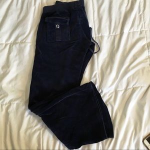 Navy Blue Juicy Couture Track Pants