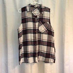 Garage Women's Tank Top Flannel