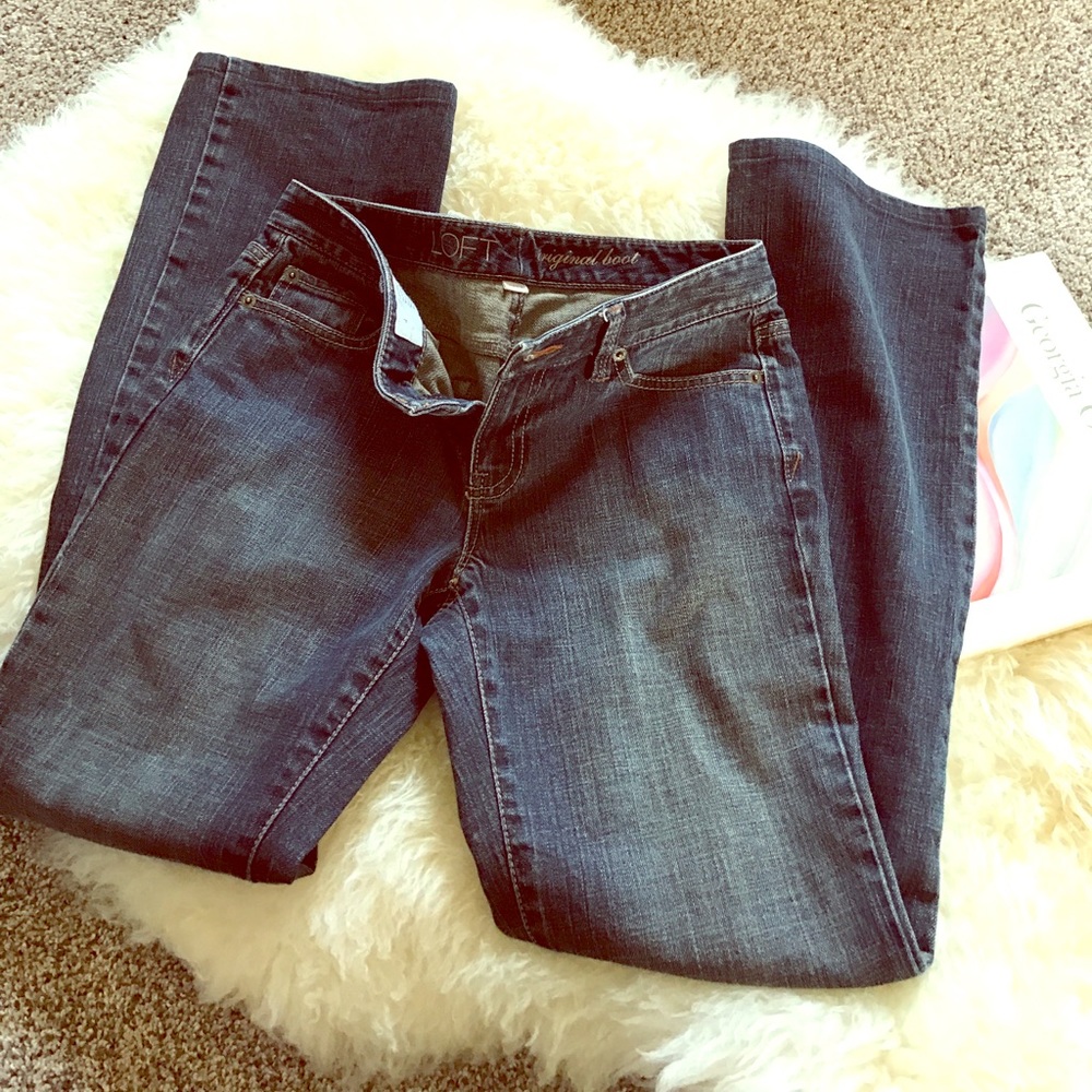 Ann Talor Loft Jeans size 4 original boot