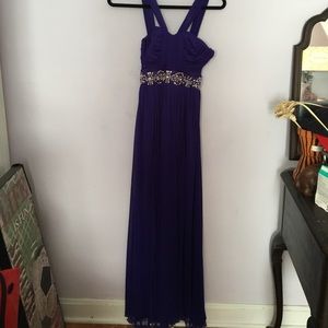 Prom dress. Worn once. Has been hemmed.