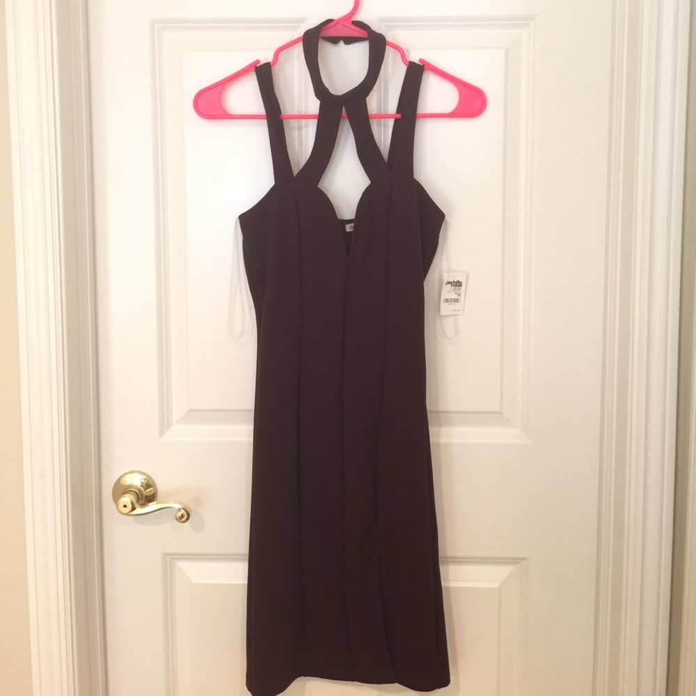 Maroon Party Dress