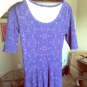 Lularoe Nicole dress worn ONCE, washed once