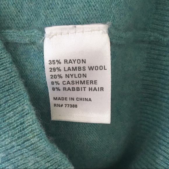 Madewell Wallace Deep V Neck Cashmere Sweater - Picture 4 of 4