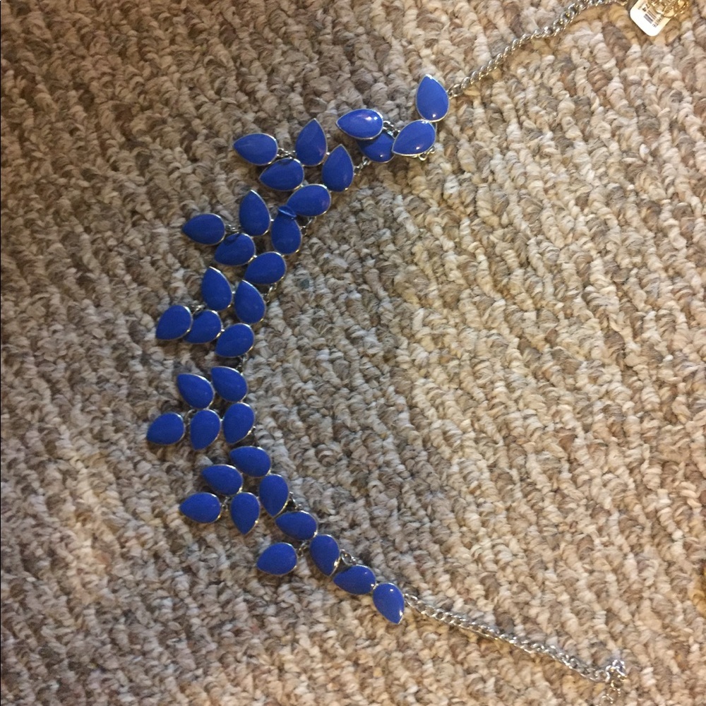 Blue necklace