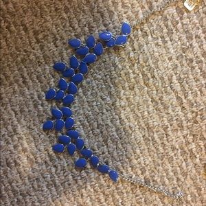 Blue necklace