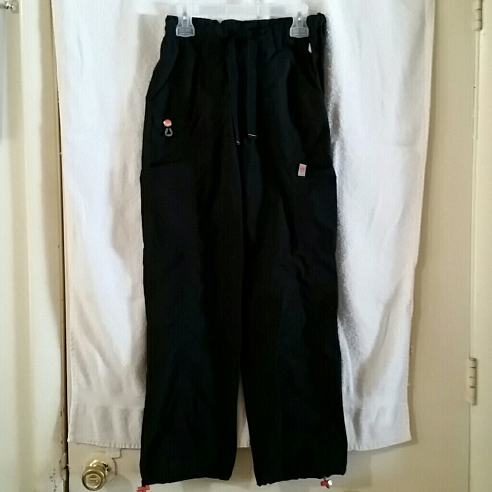 Code Happy scrub pants