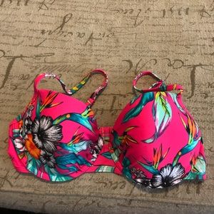Old Navy Floral Bathing Suit Top