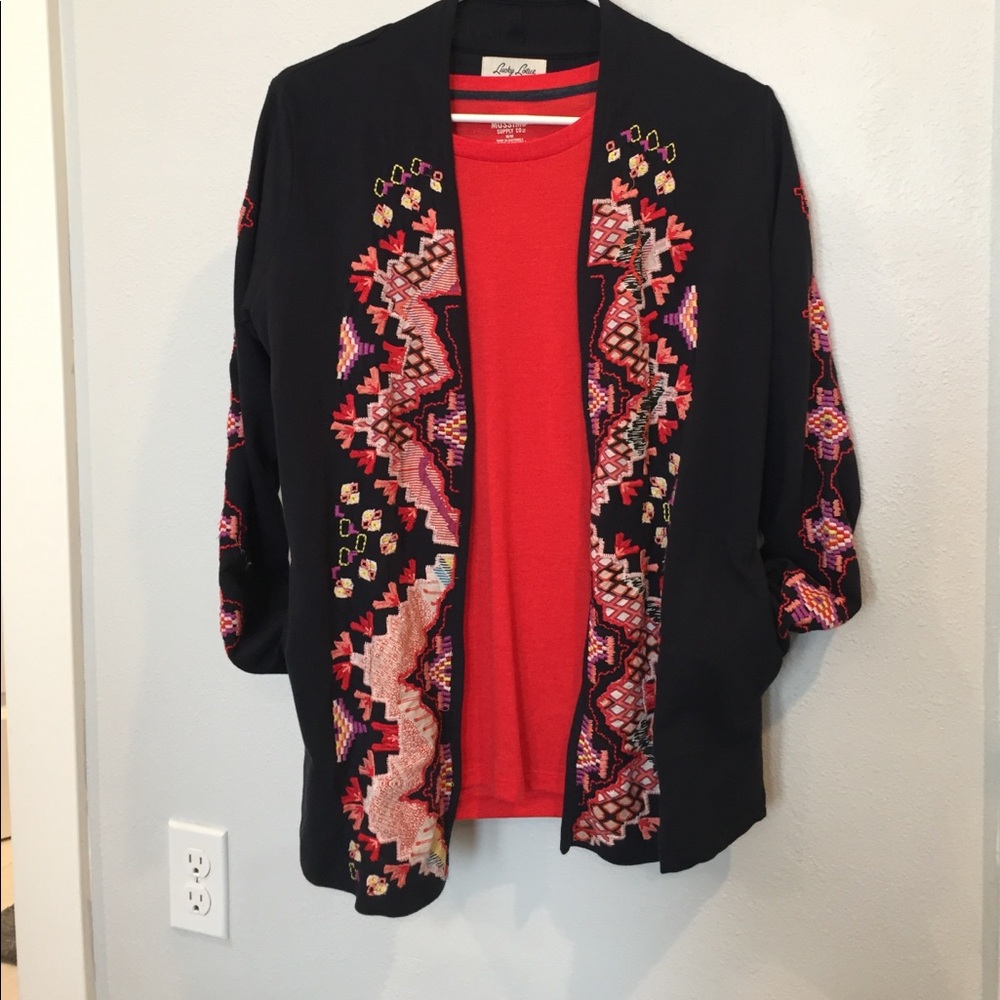 Lucky Brand open sweater