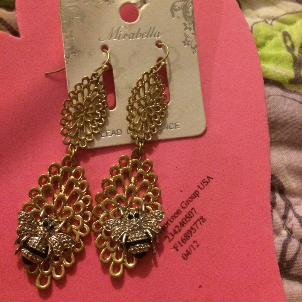 Bee earrings