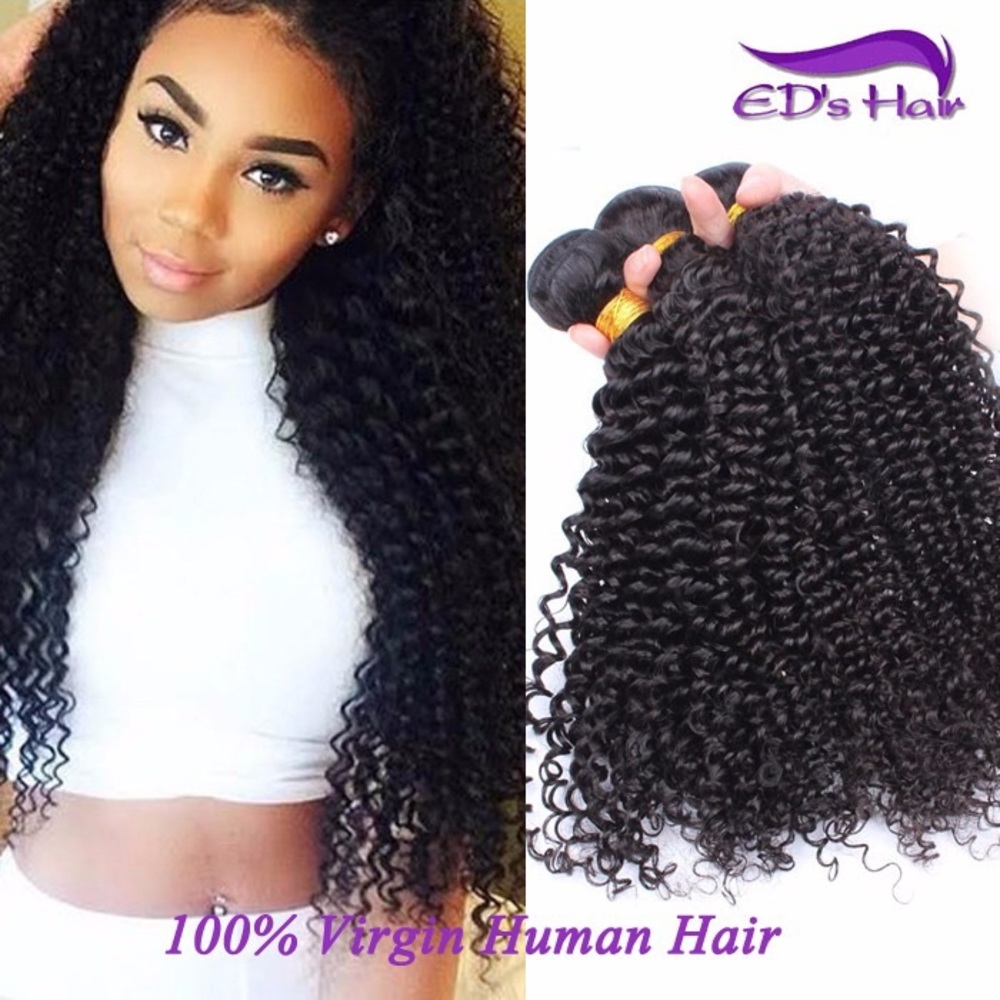 3 Bundle Brazilian Curly 16" 18" 20