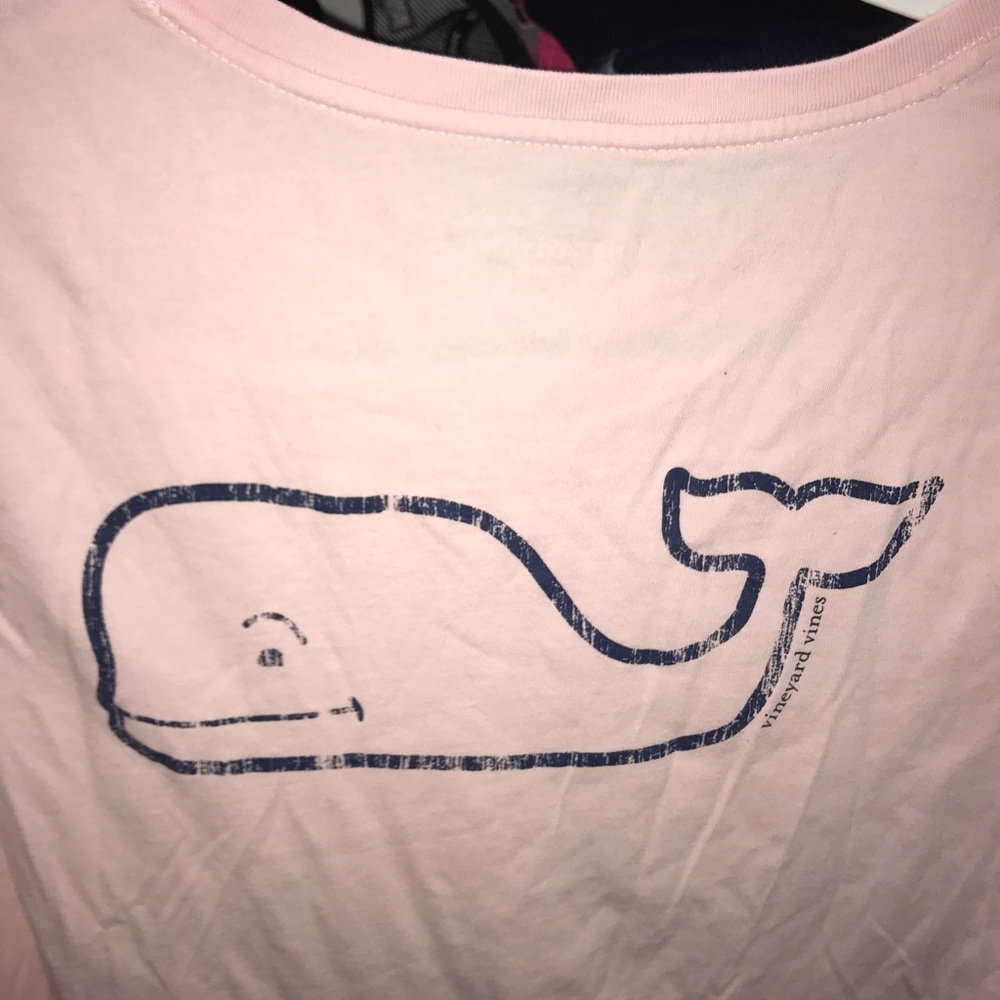 Vineyard Vines Light Pink Long Sleeve T-Shirt