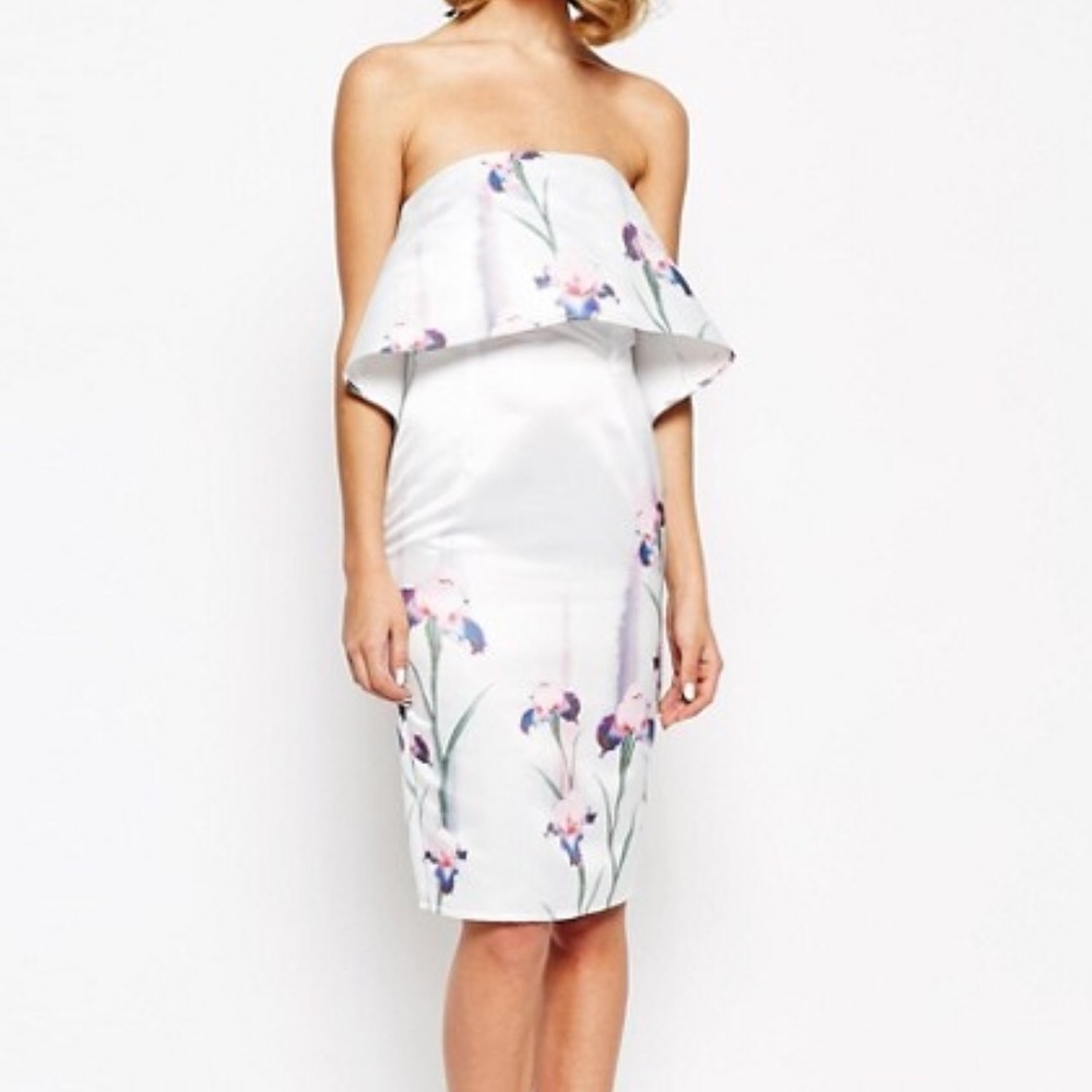 True Violet Sateen Dress
