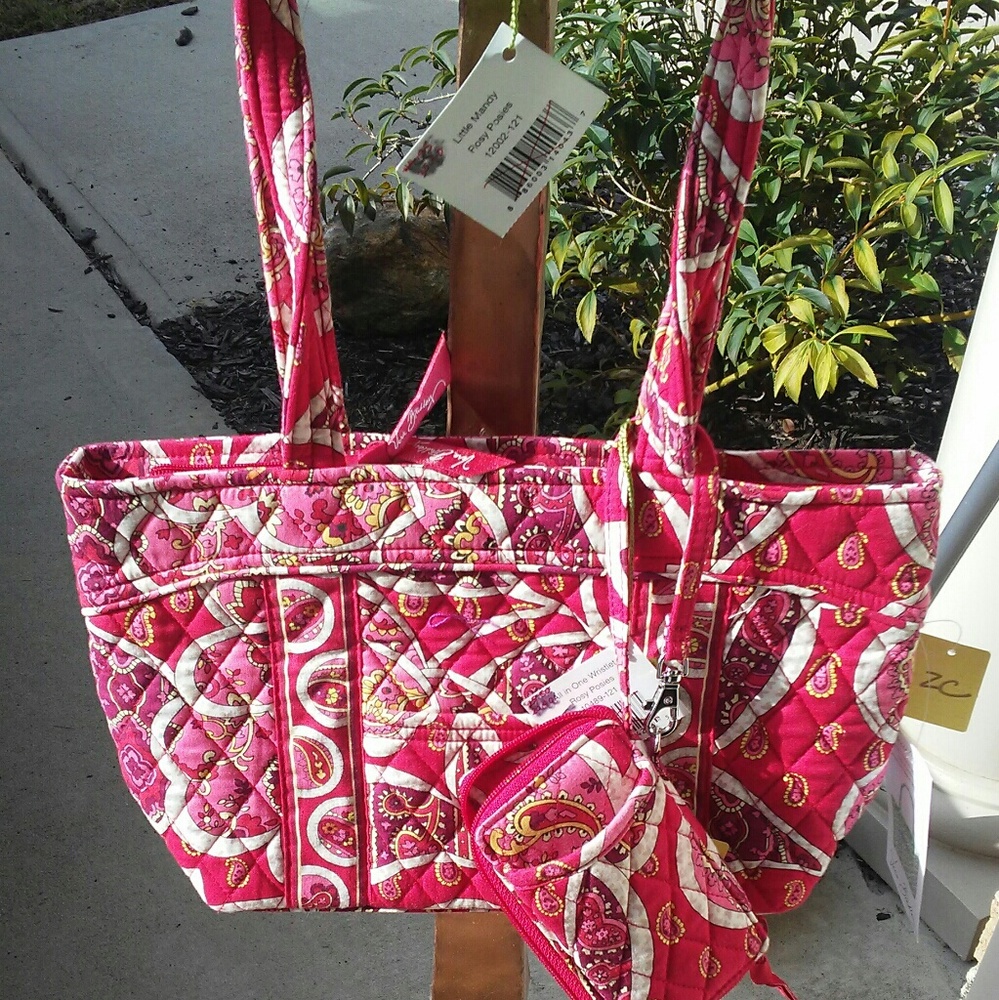 Vera Bradley cell phone wallet & shoulder bag