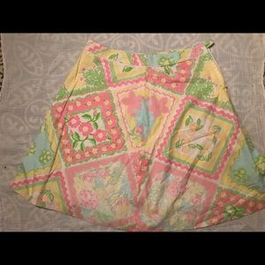 Fit and flare midi skirt pastel Lilly