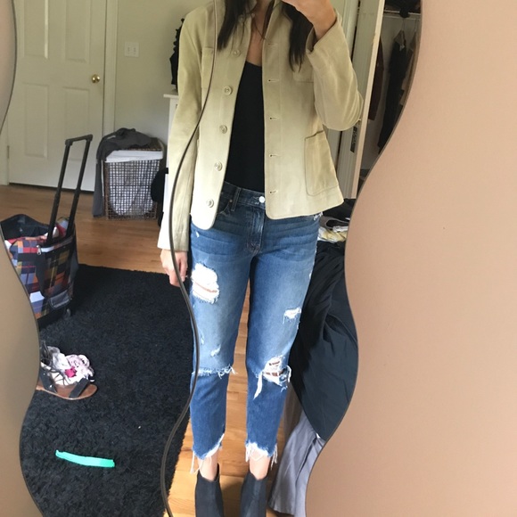 BANANA REPUBLIC suede jacket - Picture 4 of 4