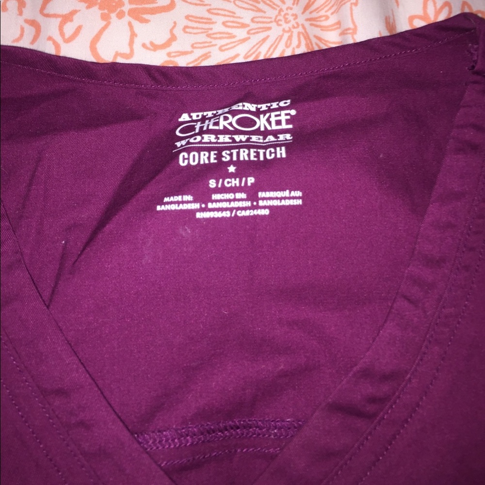 Cherokee wine scrub set