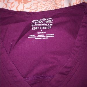 Cherokee wine scrub set