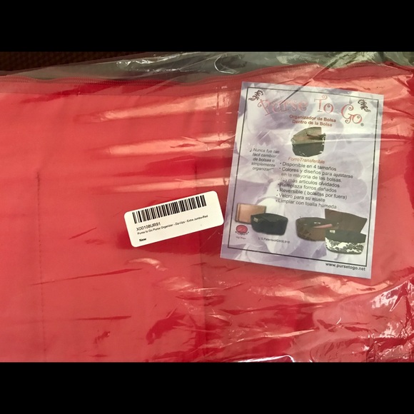 💕💕Purse To Go Zip Ups Purse Organiser - Picture 4 of 6