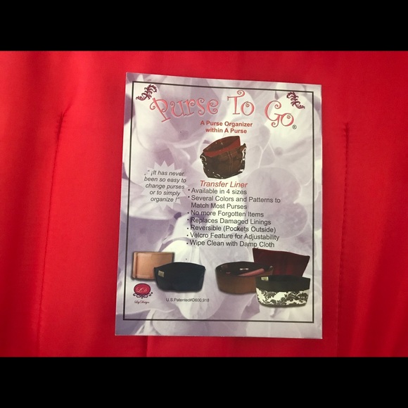 💕💕Purse To Go Zip Ups Purse Organiser - Picture 6 of 6