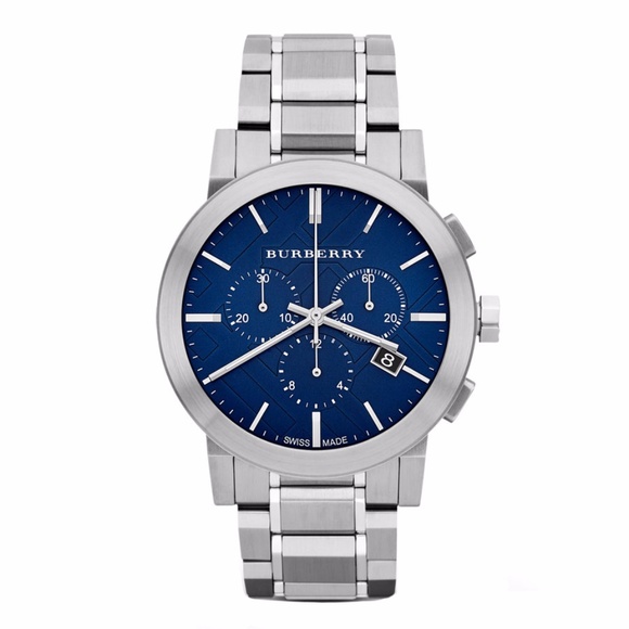 Burberry Men's Watch Chronograph 42mm BU9363 - Picture 1 of 3