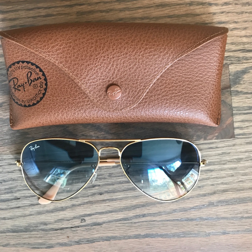 Blue Ray-ban Aviators