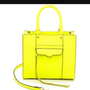 Rebecca Minkoff Neon Yellow Mini MAB