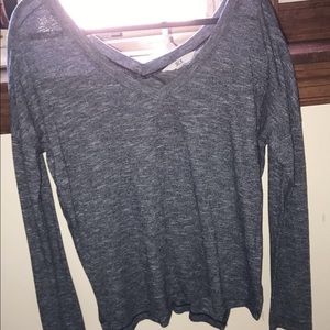 JACK by BB DAKOTA long sleeve slit shirt