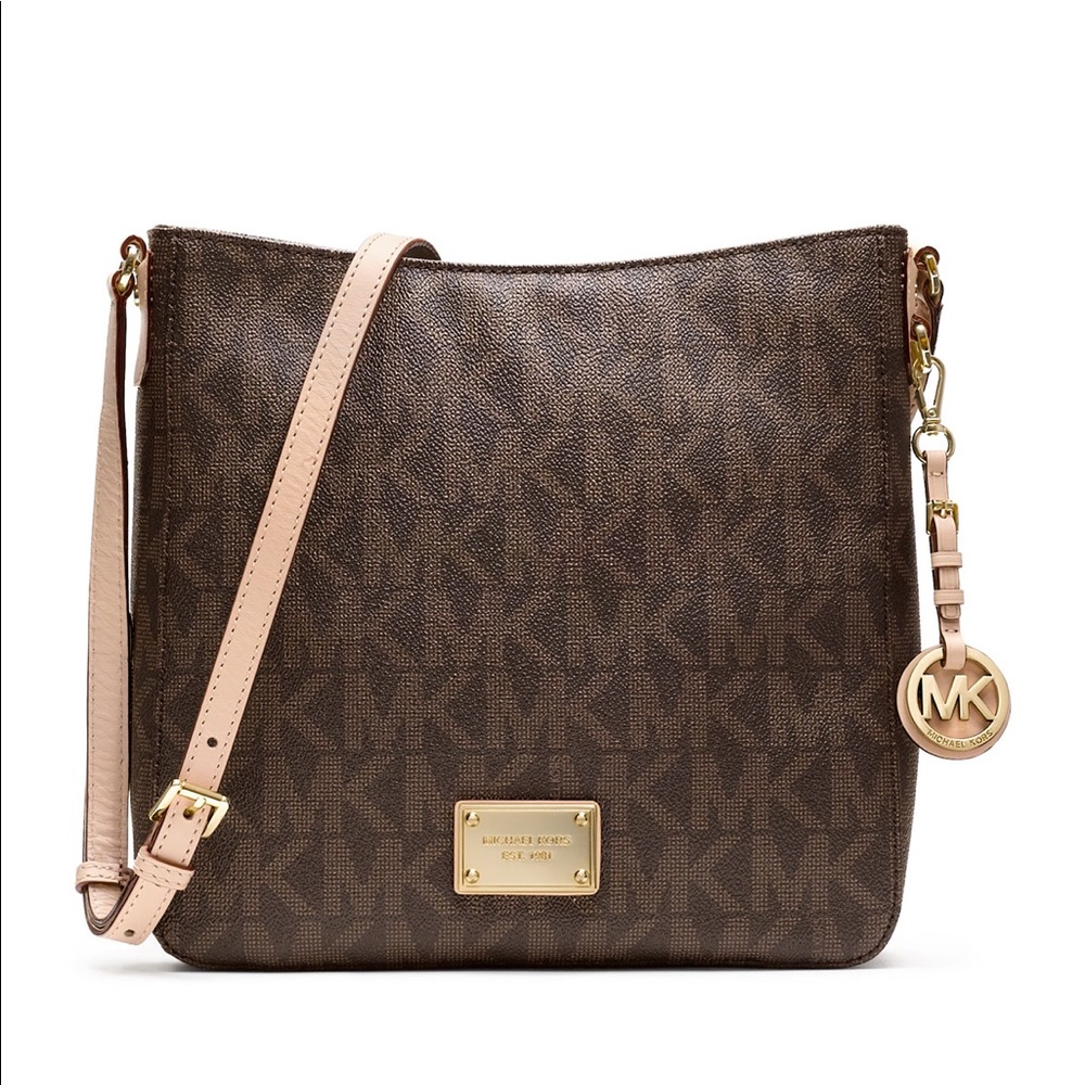 Michael Kors Jet Set Travel Large Logo Messenger