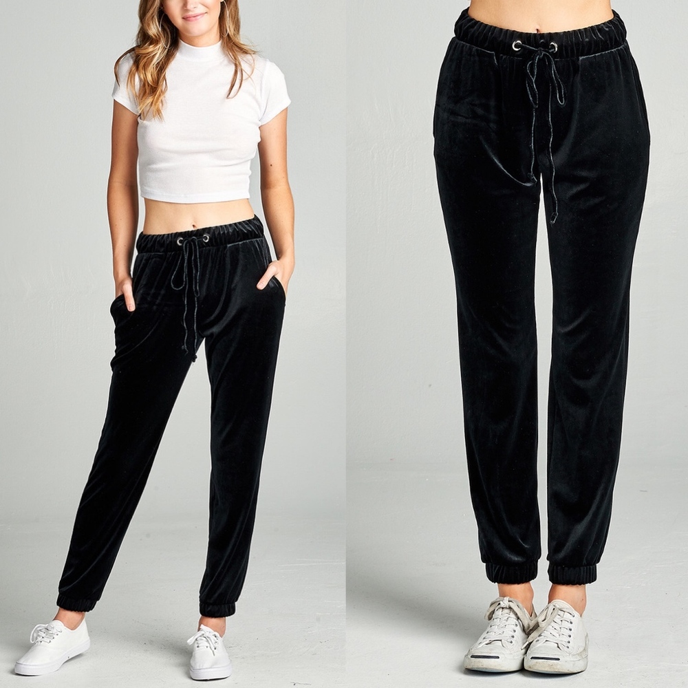 SISSY stretch pants - BLACK - Picture 3 of 3