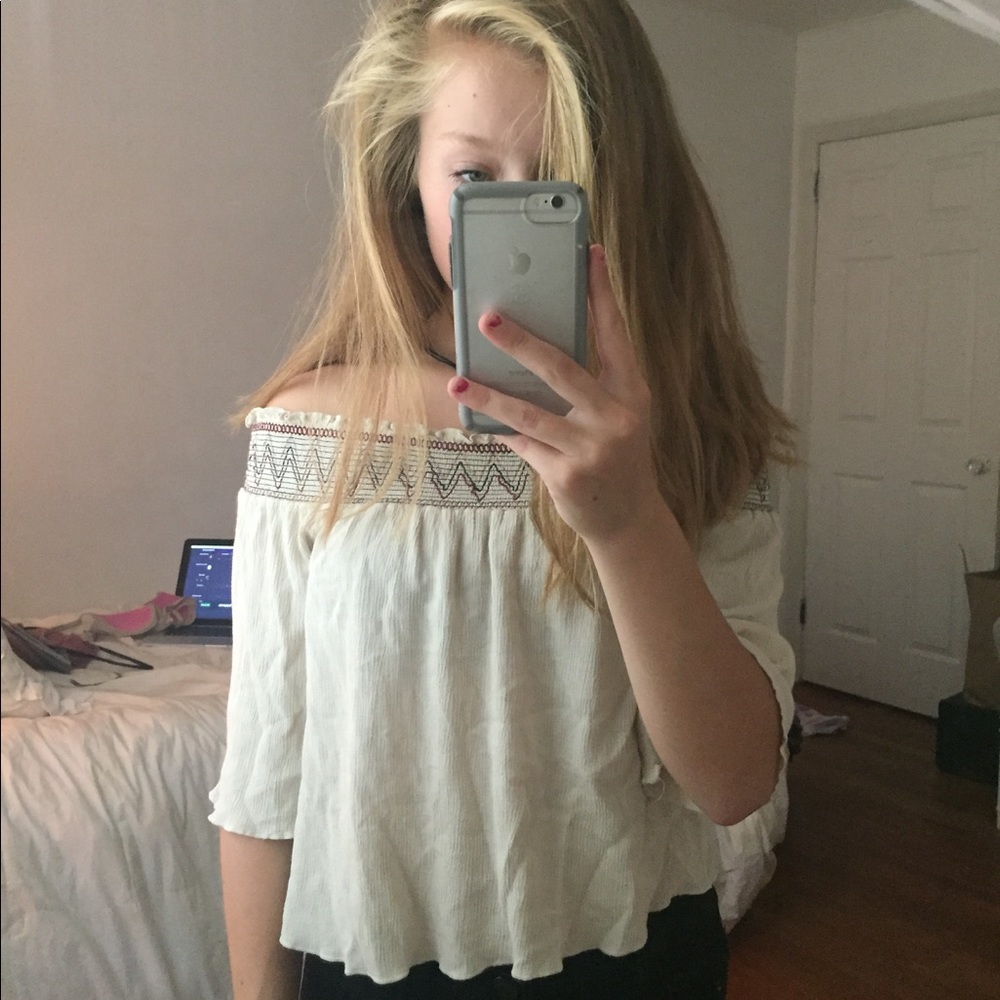 Off the shoulder top