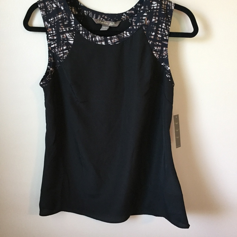 Black with Speckled Top