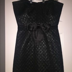 Black cocktail dress