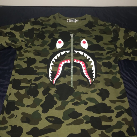 Bape shark tee - Picture 1 of 4