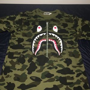Bape shark tee