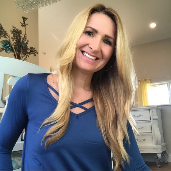 Venus Blue Crisscross Dress☃️Sale 2 Left - Picture 6 of 8