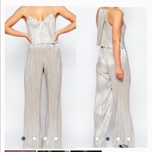 Metallic jumpsuit