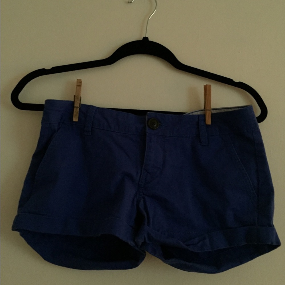 Blue shorts