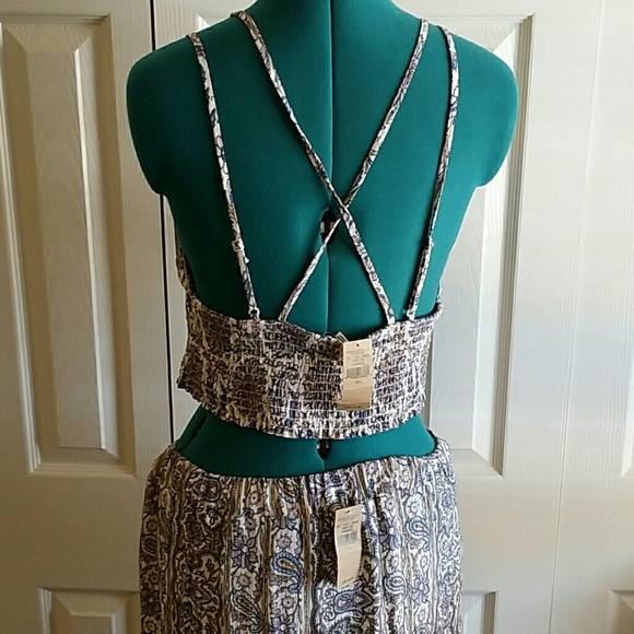 AEO Skirt Crop Top RARE Set - Picture 4 of 4