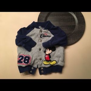 Mickey Mouse Letterman Jacket
