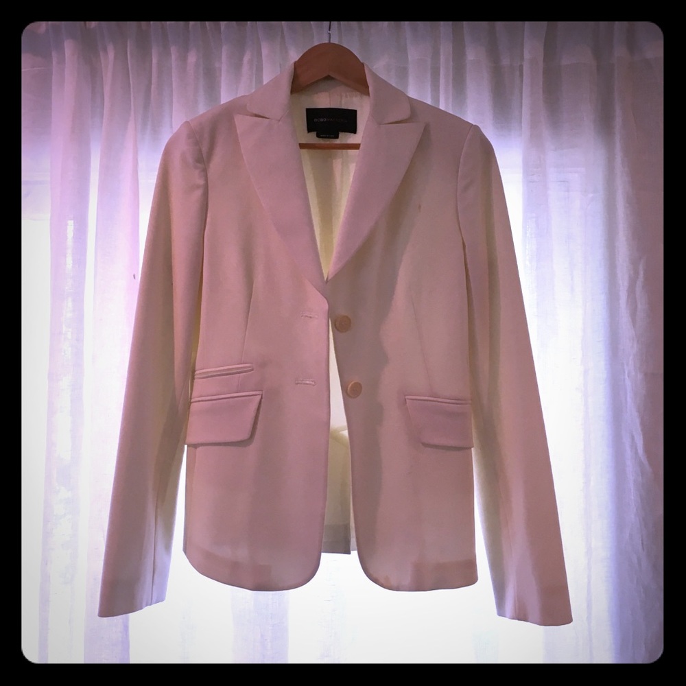 Cream BCBG Blazer